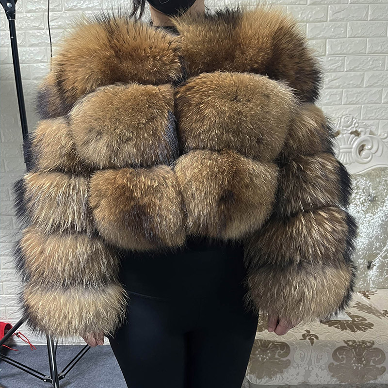 Plus Size Tops Brown Fur Maoma - огляд і ціна Winter Clothing For Plus Size Women
