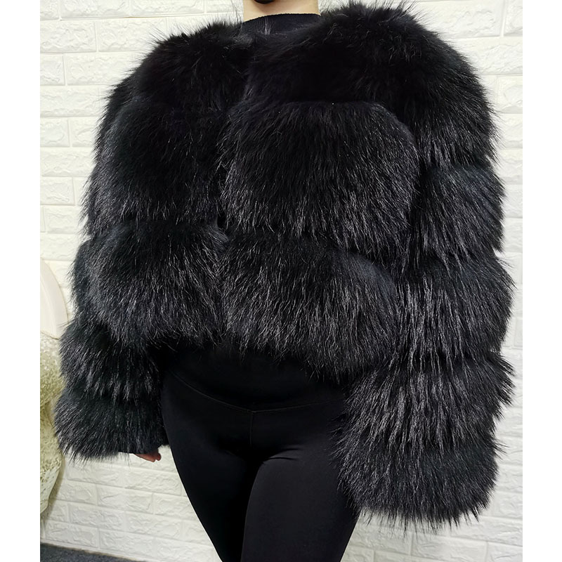 Plus Size Tops Brown Fur Maoma - огляд і ціна Winter Clothing For Plus Size Women