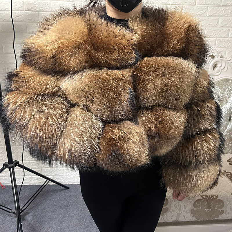 Plus Size Tops Brown Fur Maoma - огляд і ціна Winter Clothing For Plus Size Women