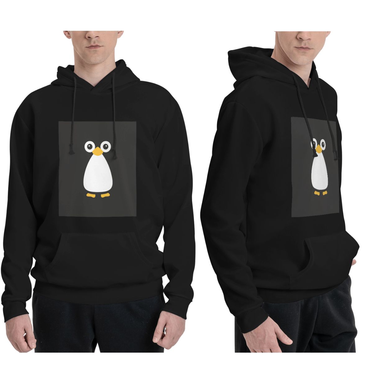 Cute Vector Penguin Hoodies Me - огляд і ціна Winter Clothing Vector