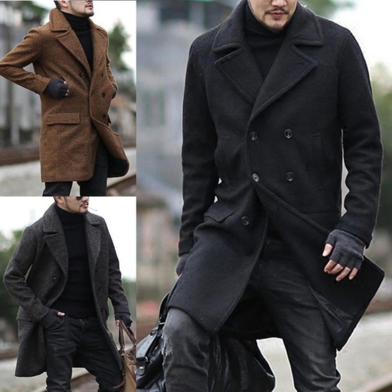 New Men's Jackets Casual Pocke - огляд і ціна Winter Clothes Shop