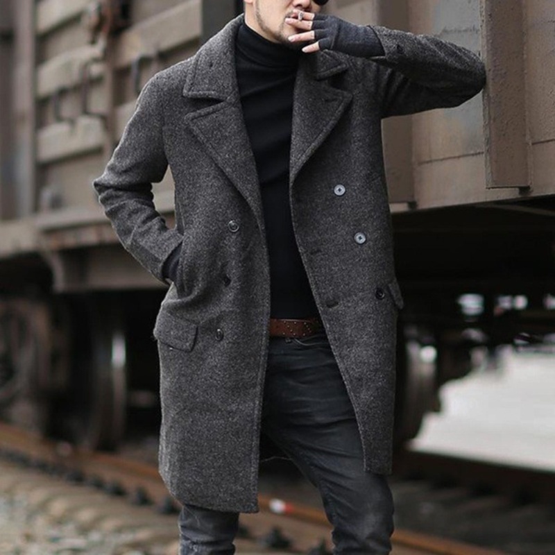 New Men's Jackets Casual Pocke - огляд і ціна Winter Clothes Shop