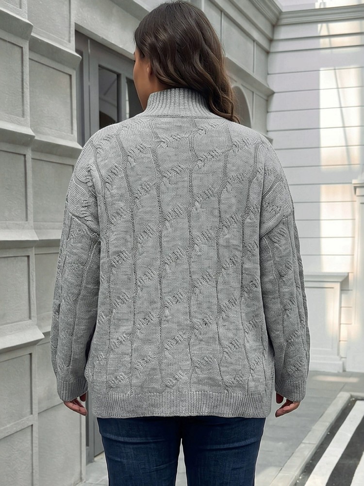 Women's Plus Size Casual Knitt - огляд і ціна Winter Clothing For Plus Size Women