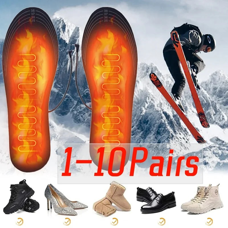 USB Heated Shoe Insoles Electr - огляд і ціна Heated Insole Rechargeable