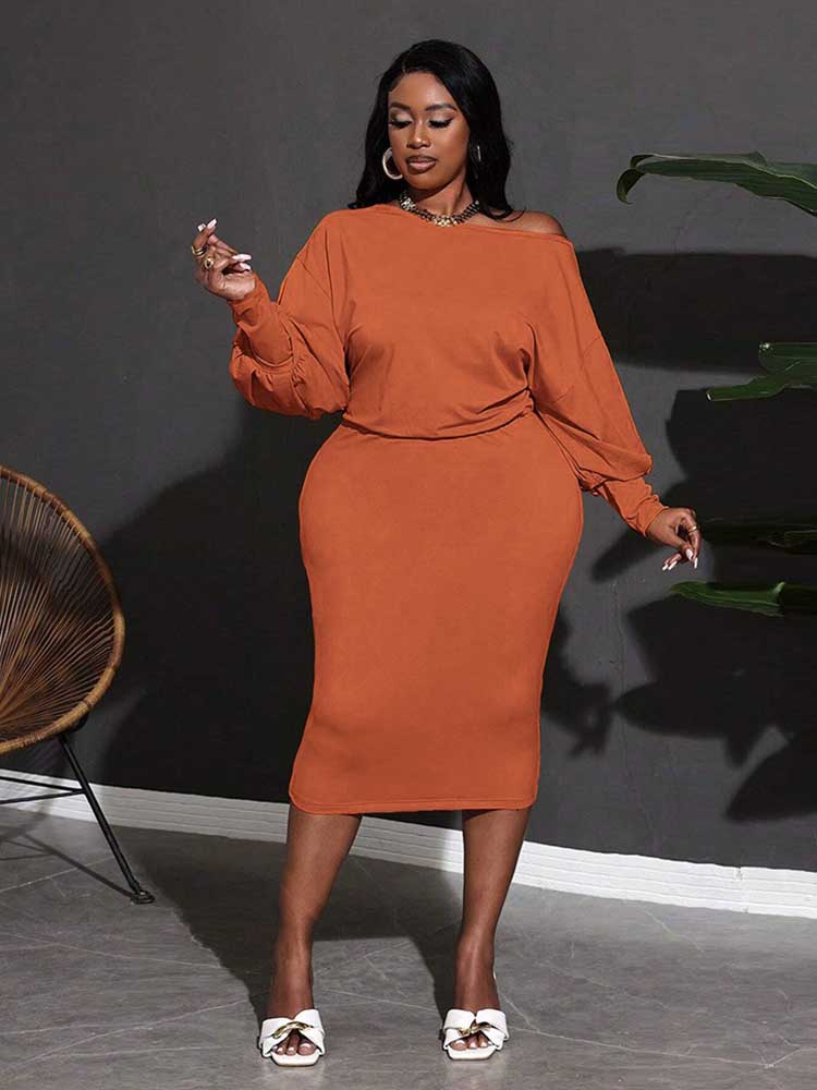 Autumn and Winter Dresses Plus - огляд і ціна Winter Clothing For Plus Size Women