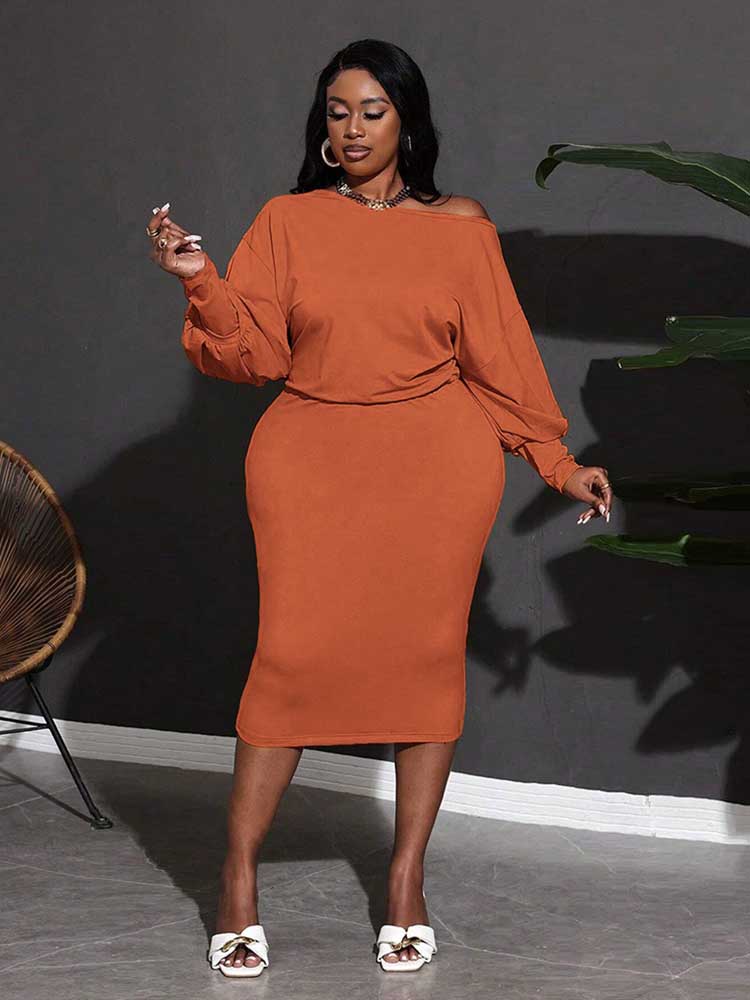 Autumn and Winter Dresses Plus - огляд і ціна Winter Clothing For Plus Size Women