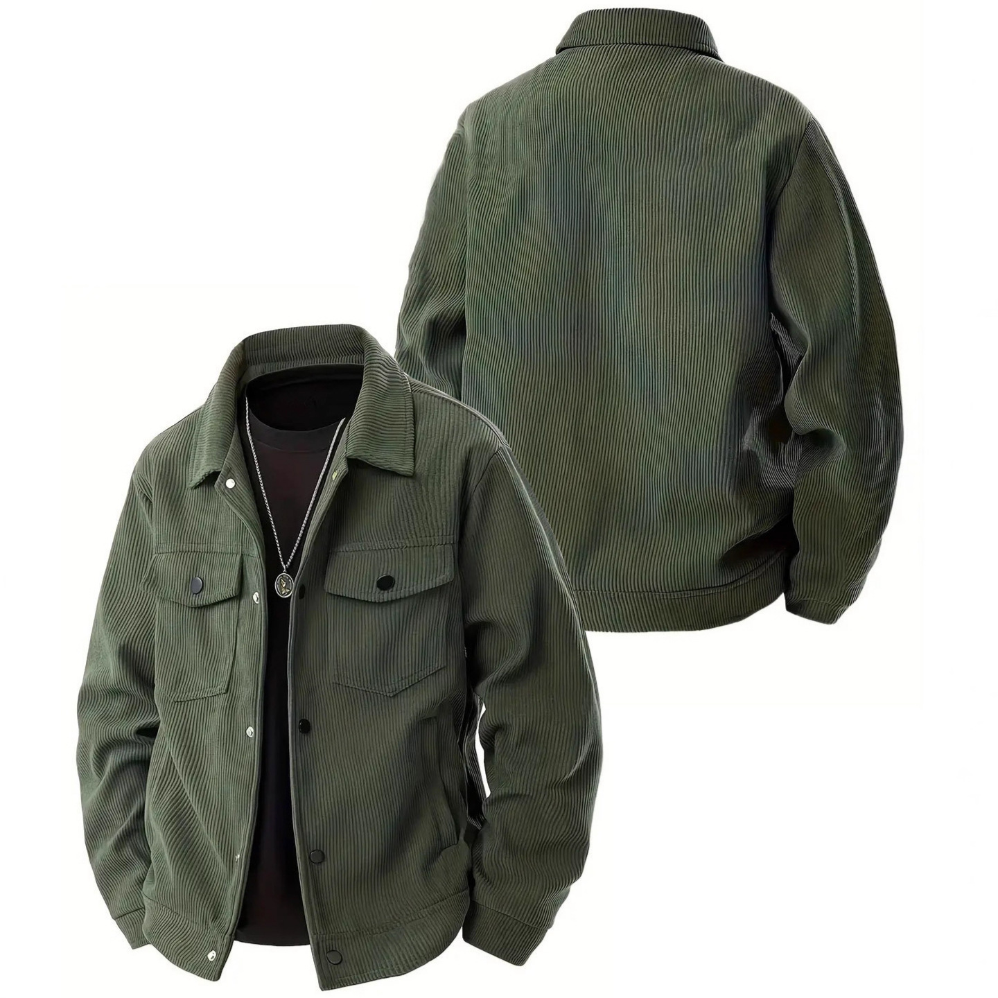 Autumn and winter men's cordur - огляд і ціна Winter Clothes Shop