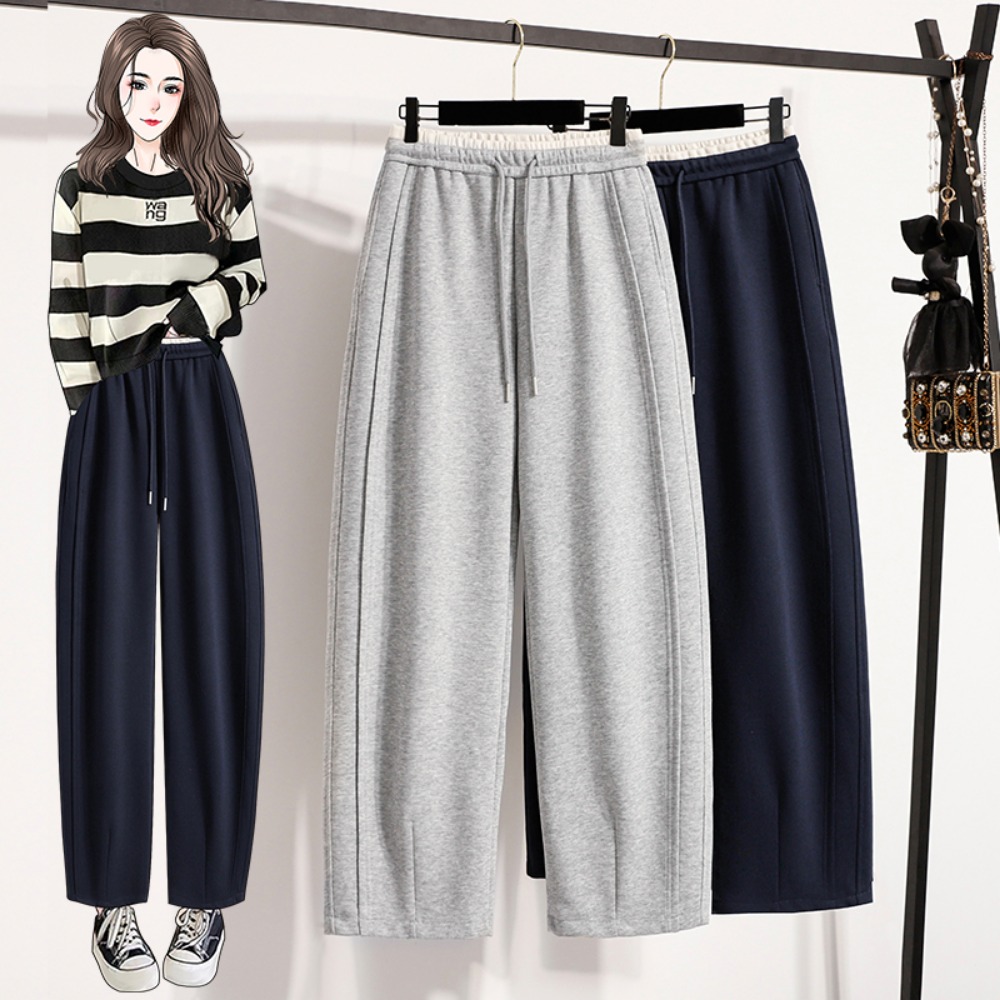 Casual High Waist Spliced Stra - огляд і ціна Winter Clothing For Plus Size Women