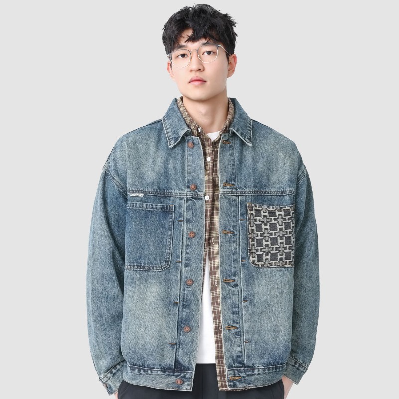 Autumn Loose Denim Jackets Man - огляд і ціна Winter Clothes Shop