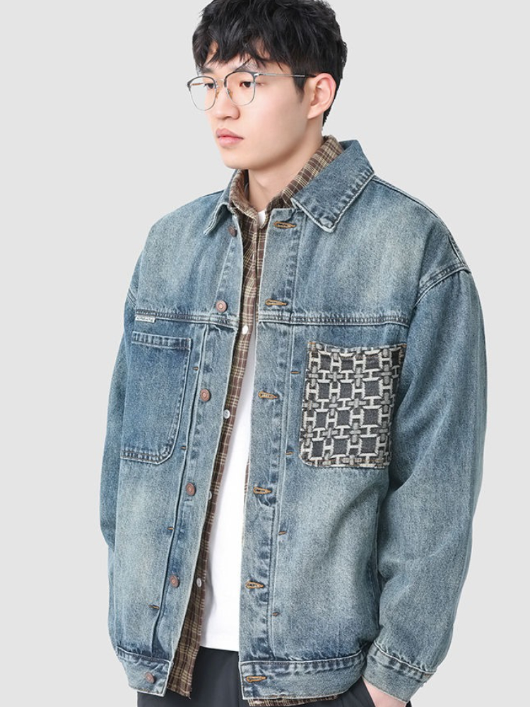 Autumn Loose Denim Jackets Man - огляд і ціна Winter Clothes Shop