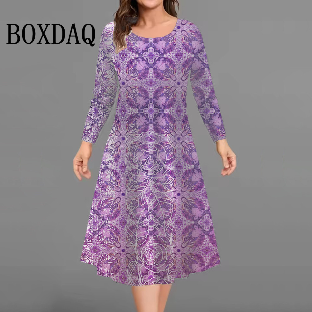 New Fashion Elegant Women Dres - огляд і ціна Winter Clothing For Plus Size Women