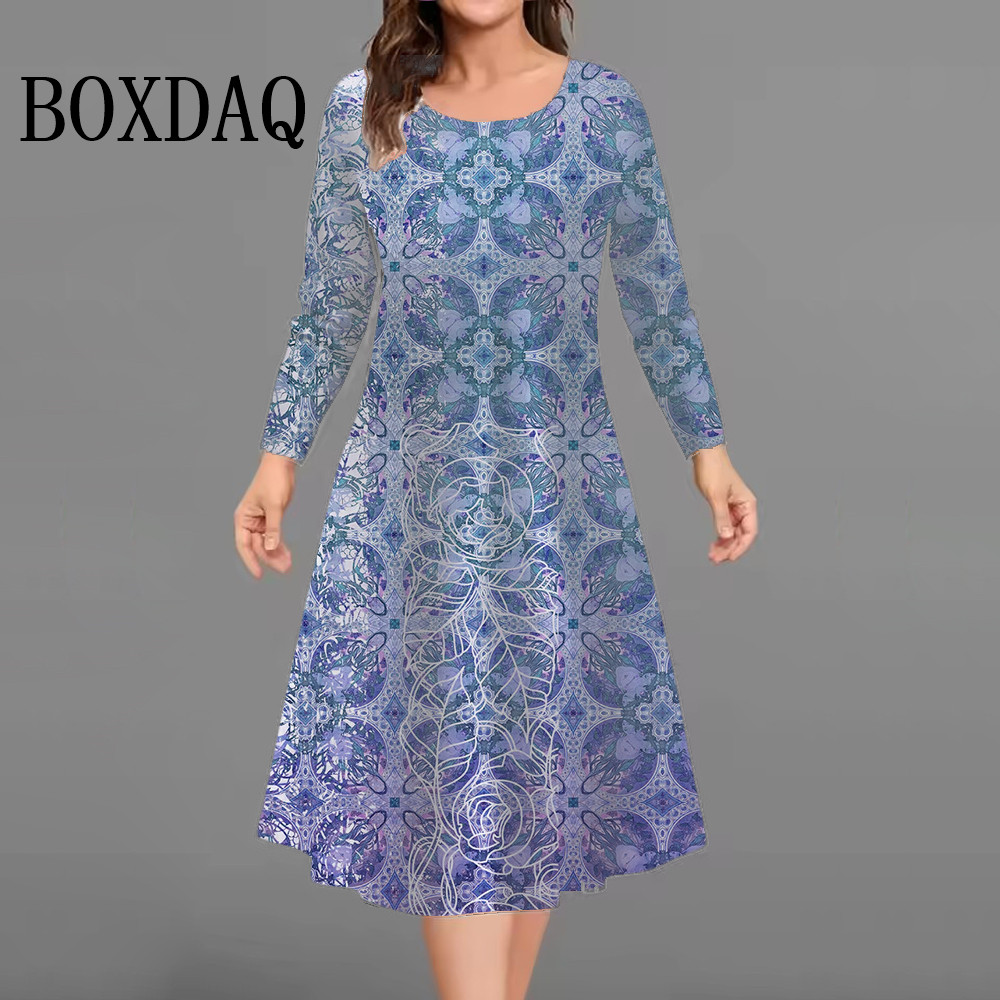 New Fashion Elegant Women Dres - огляд і ціна Winter Clothing For Plus Size Women