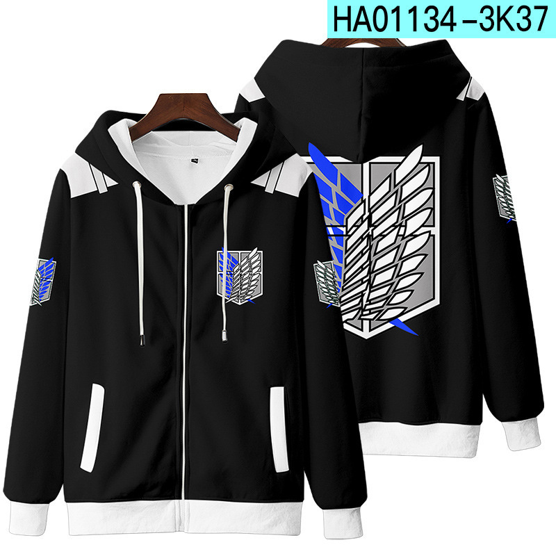 New Attack On Titan 3D Zipper  - огляд і ціна Winter Clothes Shop
