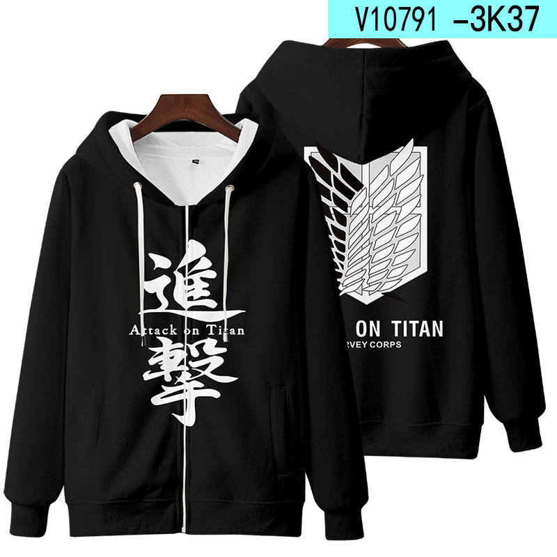 New Attack On Titan 3D Zipper  - огляд і ціна Winter Clothes Shop