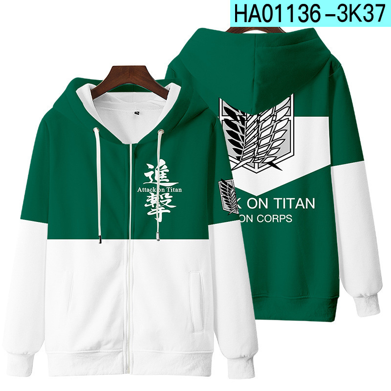 New Attack On Titan 3D Zipper  - огляд і ціна Winter Clothes Shop