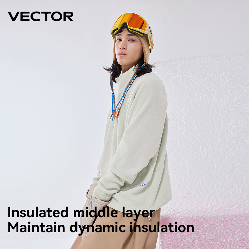 VECTOR Fleece Jacket Woman Men - огляд і ціна Winter Clothing Vector
