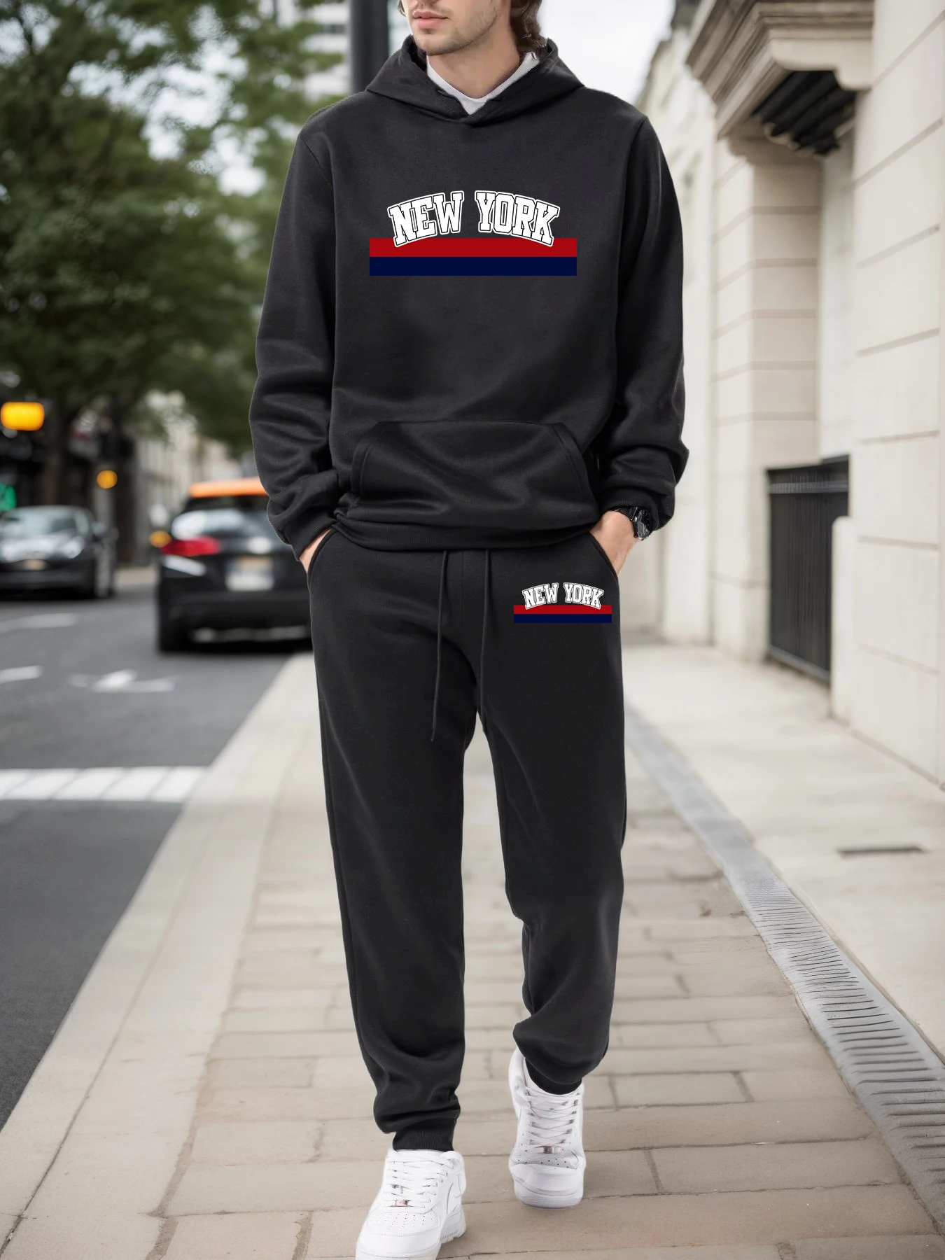 Hot Sales Men's Hoodies 2 Pcs  - огляд і ціна Winter Clothing For