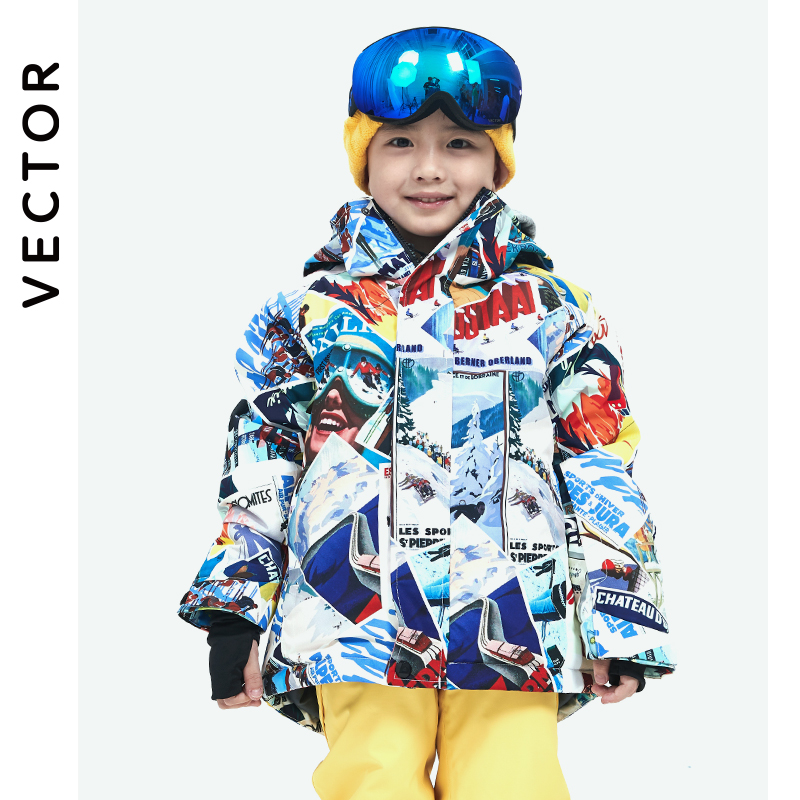Children's Snowwear Outdoor Wa - огляд і ціна Winter Clothing Vector